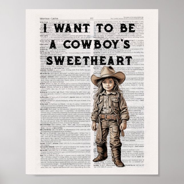 Poster Eu quero ser a namorada de um vaqueiro (Frente)