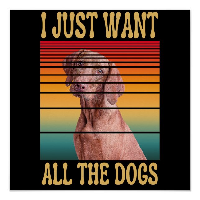 PÔSTER EU QUERO TODOS OS CÃES  (Frente)