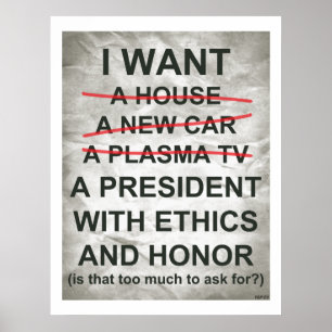 Poster Eu Quero Um Presidente