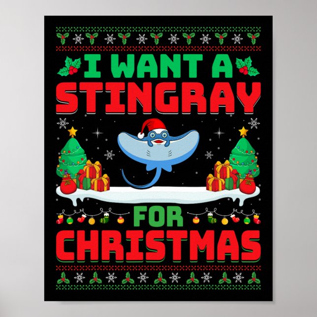 Poster Eu Quero Uma Roupa De Natal Para San (Frente)