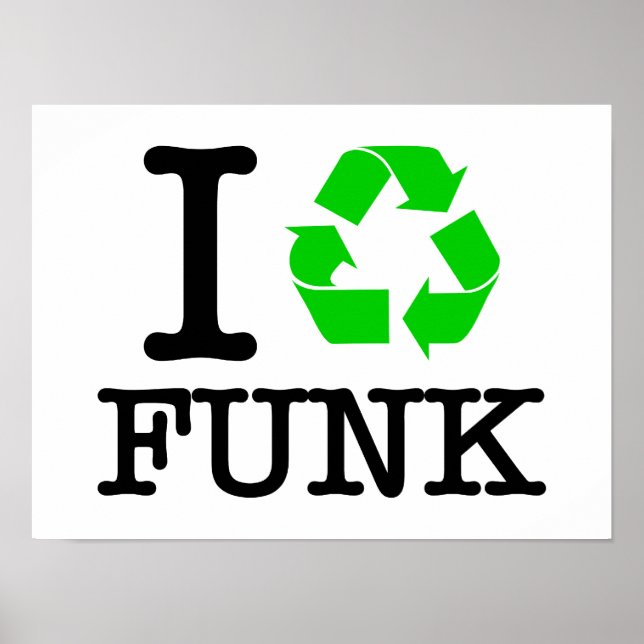 Poster Eu Reciclar Funk (Frente)