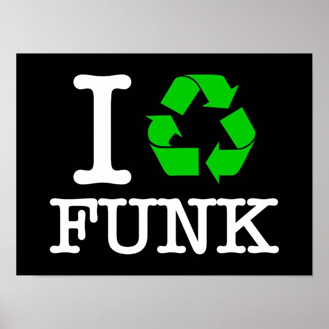 Poster Eu Reciclar Funk (Frente)