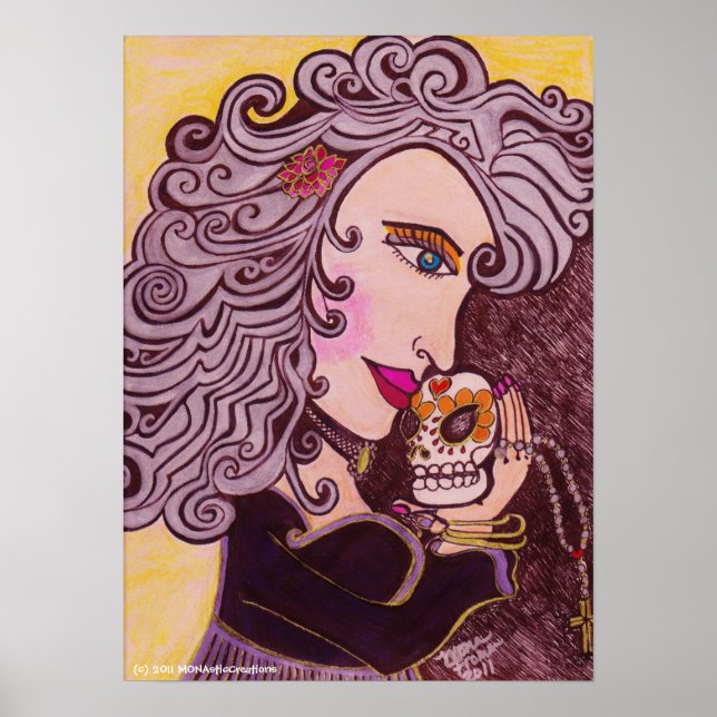 Poster "Eu Rezo para Ti" (Frente)