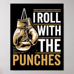 Poster Eu Rolo Com A Força Esportiva Dos Punches, Athl