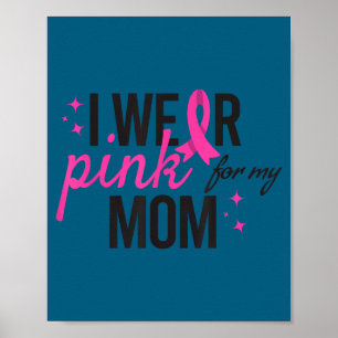Poster Eu Rosa a Conscientização do Câncer de Mama da Mam
