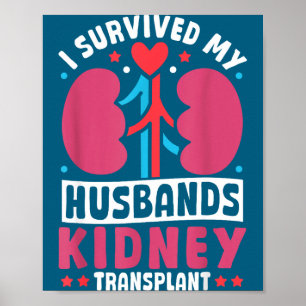 Poster Eu Saúde Sobrevivi ao Transplante de Rim do Marido