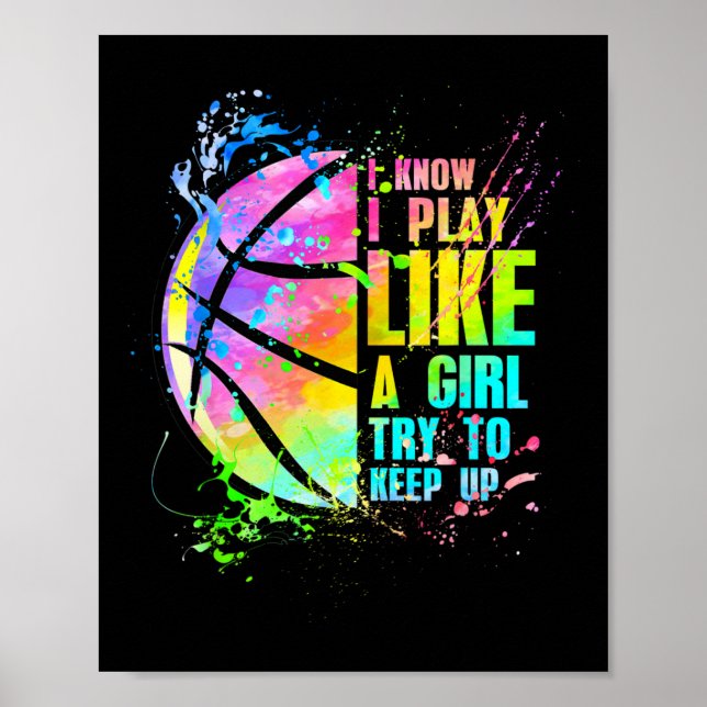 Poster Eu Sei Que Eu Brinco Como Uma Garota Tentando Cont (Frente)