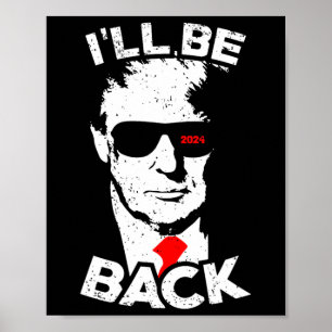 Poster Eu Serei Ck Trump Divertido Apoiador de Trump