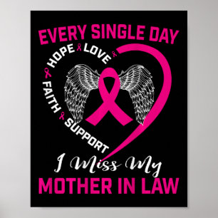 Poster Eu Sinto Falta Da Minha Mãe Na Lei De Cancer De Ma