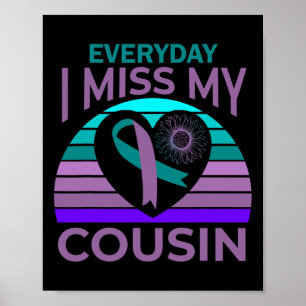 Poster Eu Sinto Falta Do Meu Primo Coração Suicídio Giras