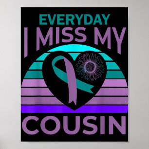 Poster Eu Sinto Falta Do Meu Primo Coração Suicídio Giras