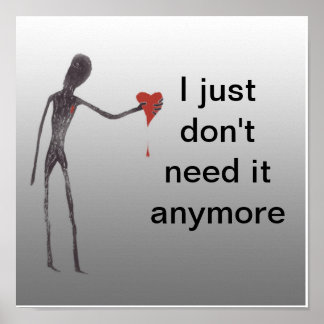 Pôster Eu só não preciso mais disso