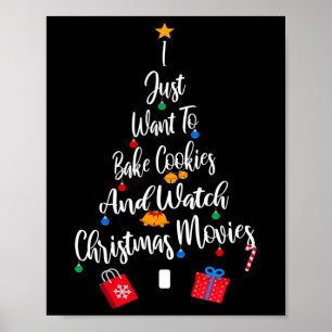 Poster Eu Só Quero Fazer Cookies E Assistir À Movi De Nat