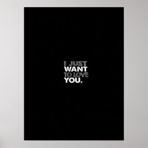 Poster eu só quero te amar
