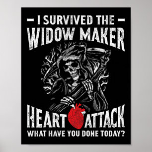 Poster Eu Sobrevivi À Viúva Que Atacava O Coração