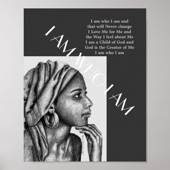 Pôster Eu sou (Frente)