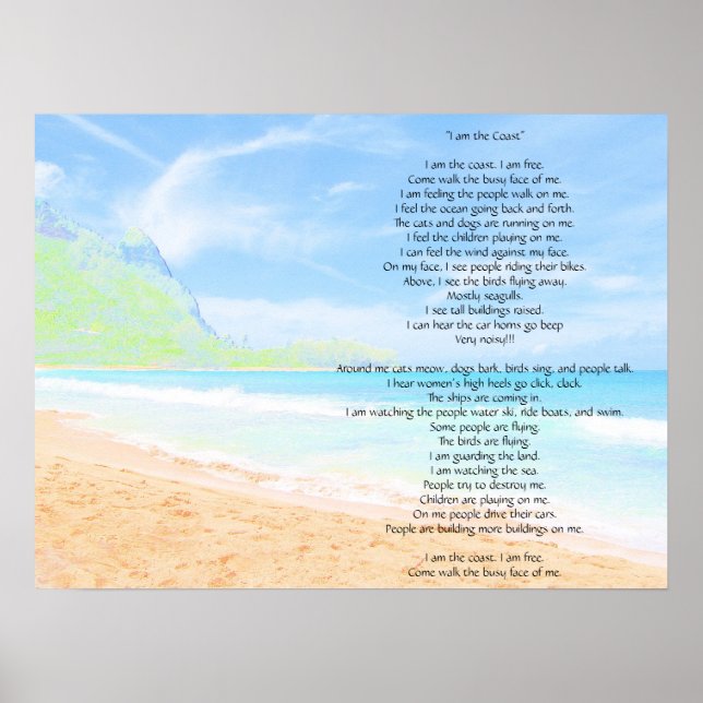 Poster Eu sou a Costa (Frente)