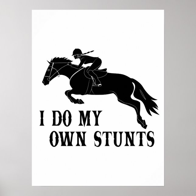 Poster Eu Sou A Garota Do Cavalo Que Faz (Frente)