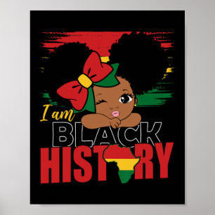 Poster Eu sou a garota negra história negra história negr