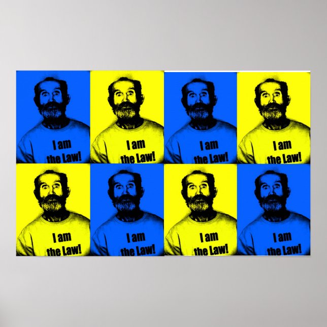 POSTER EU SOU A LEI! (Frente)