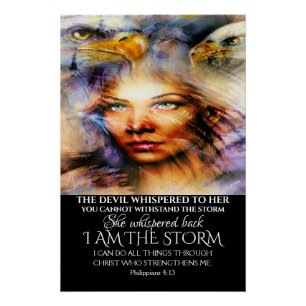 PÔSTER EU SOU A TEMPESTADE