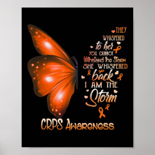 Poster Eu Sou A Tempestade Crps Consciência Borboleta
