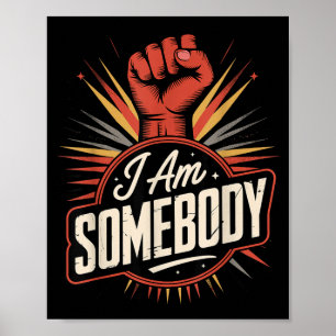 Poster Eu sou alguém _ gráfico de empoderamento dos direi