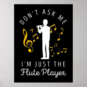 Poster Eu Sou Apenas O Jogador De Flute
