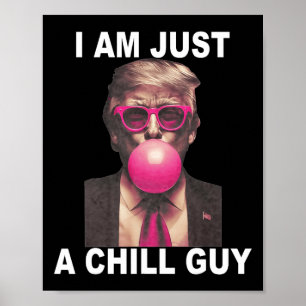 Poster Eu Sou Apenas Um Memória Engraçada De Cara De Calç