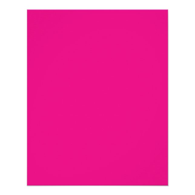 Pôster "Eu sou Bonito rosa" Glossy (Frente)