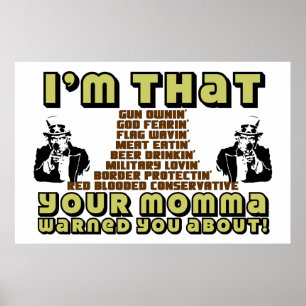 Pôster Eu sou esse conservador