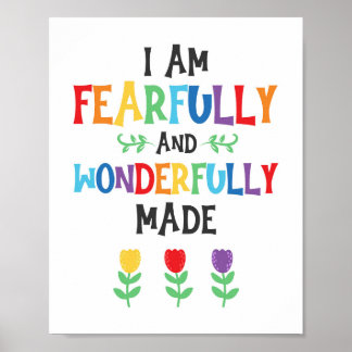 Poster Eu Sou Feliz E Maravilhosamente Crianças Crianças