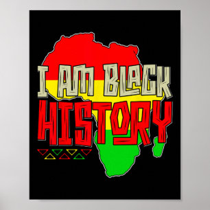 Poster Eu Sou Negro História Crianças Meninos História Ne