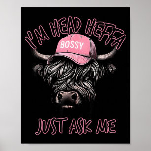 Poster Eu Sou o Chefe Heffa Pergunte ao Meu Boi Highland