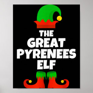 Poster Eu Sou O Grande Pajama De Natal Da Família Elfo Py