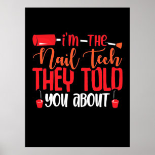 Poster Eu Sou O Nail Tech