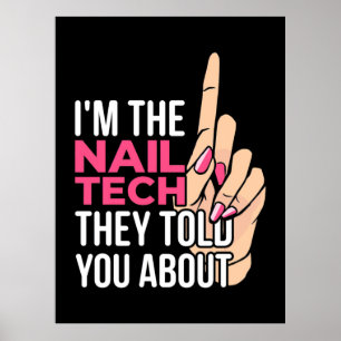 Poster Eu Sou O Nail Tech