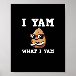 Poster Eu Sou O Que Eu Sou Humoroso V-Neck