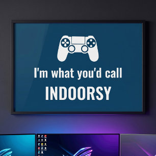 Poster Eu sou o que você chamaria de 'Gamer personalizá