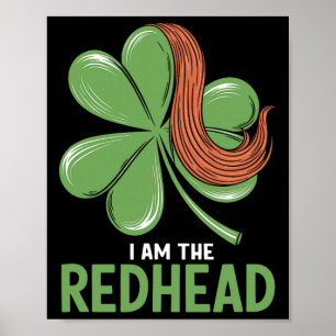 Poster Eu Sou O Ruivo Dibs No Ruivo Engraçado St. Pat