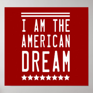 Pôster Eu sou o sonho americano