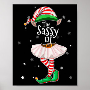 Poster Eu Sou O Sy Elf Correspondente De Natal Para Garot
