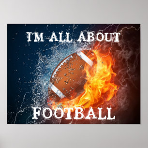 Pôster Eu sou TODA SOBRE FOOTBAL