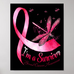 Poster Eu sou um Cancer de Dragonfly de Sobrevivência