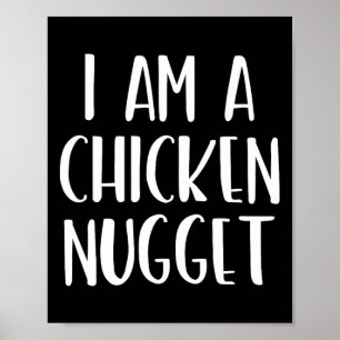 Poster Eu sou um puto de frango no Halloween Eu sou uma f