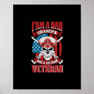 Poster eu sou um vovô pai e um veterano vietnam