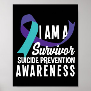 Poster Eu Sou Uma Consciência De Prevenção De Suicídio So