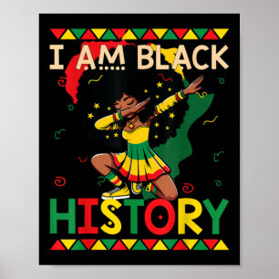 Poster Eu Sou Uma História Preta Para Mulheres Meninas Cr