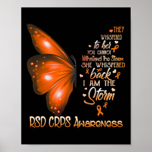 Poster Eu Sou Uma Tempestade Rsd Crps Consciência Borbole