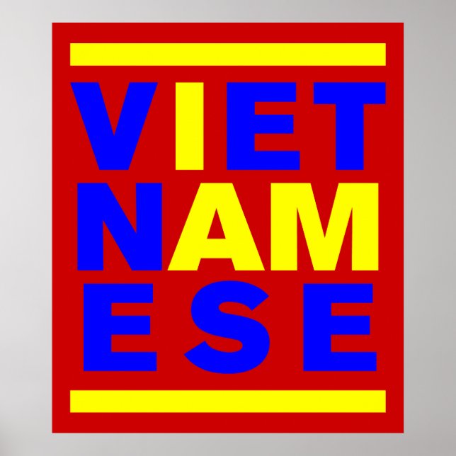 PÔSTER EU SOU VIETNAMESE (Frente)